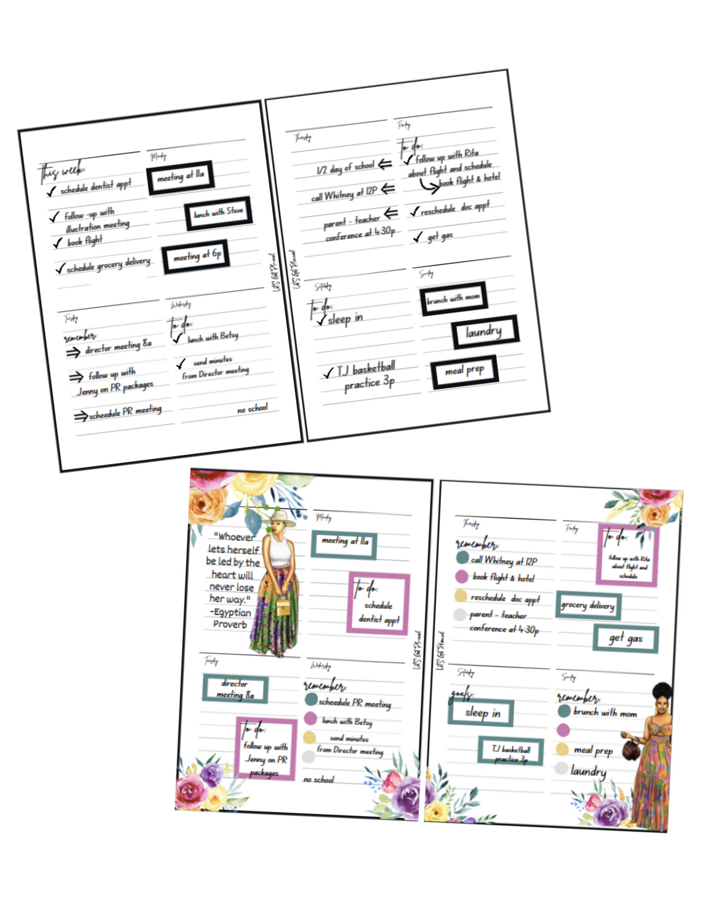 DIGITAL Dashboard Inserts (NO PHYSICAL PRODUCT)