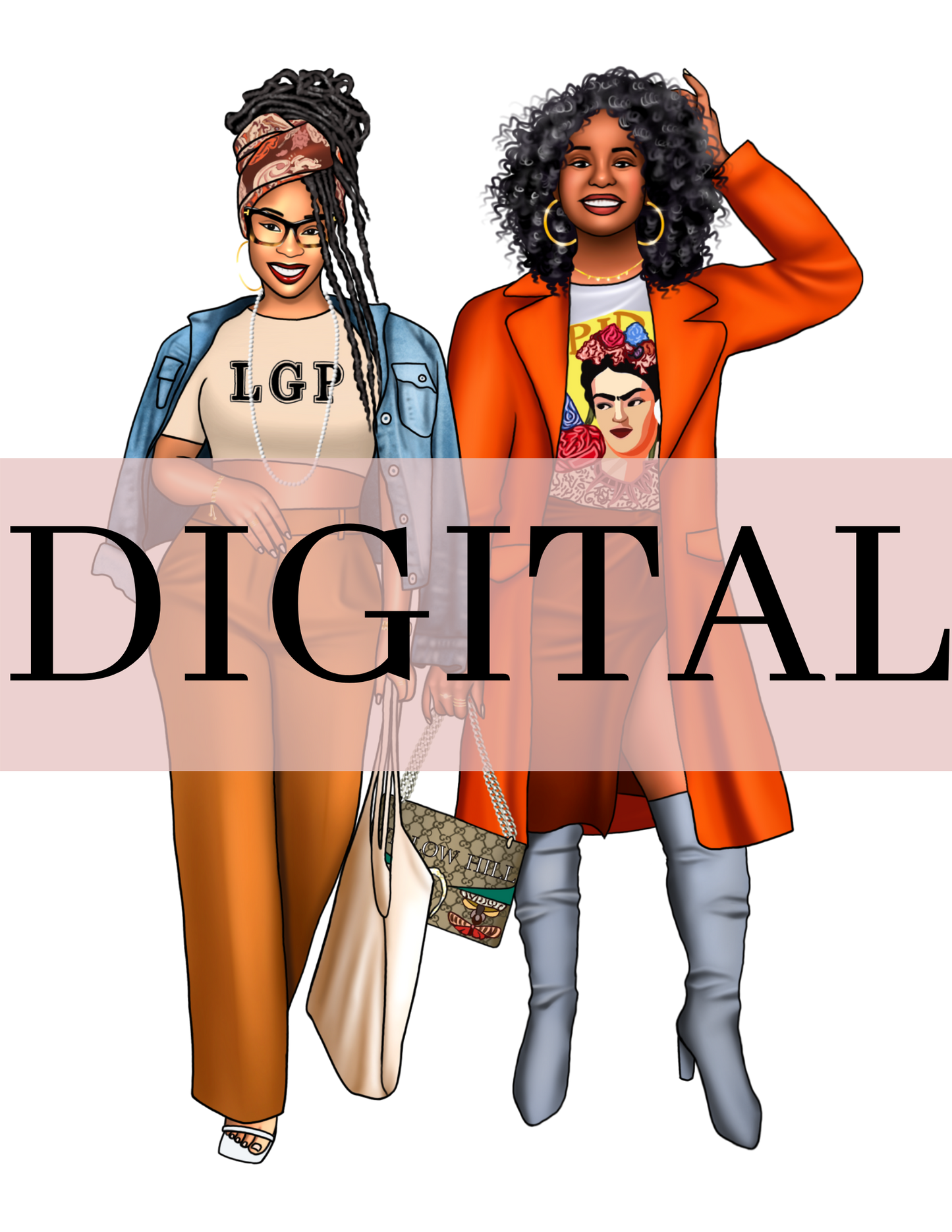 Girl's Day Out DIGITAL Sticker