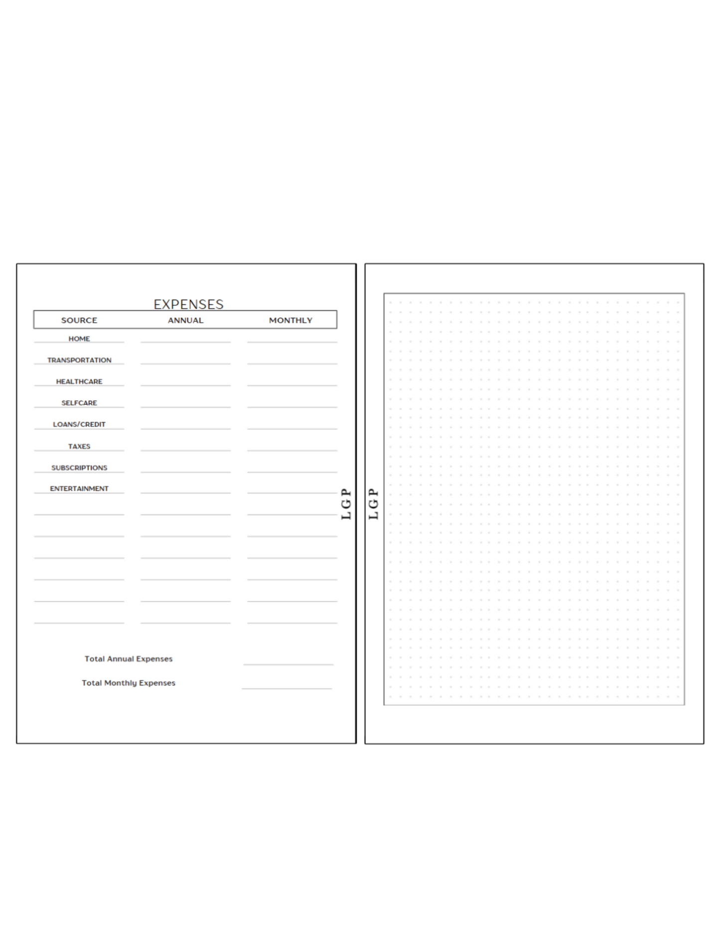 DIGITAL 2024 Planner Companion Inserts (NO PHYSICAL PRODUCT)