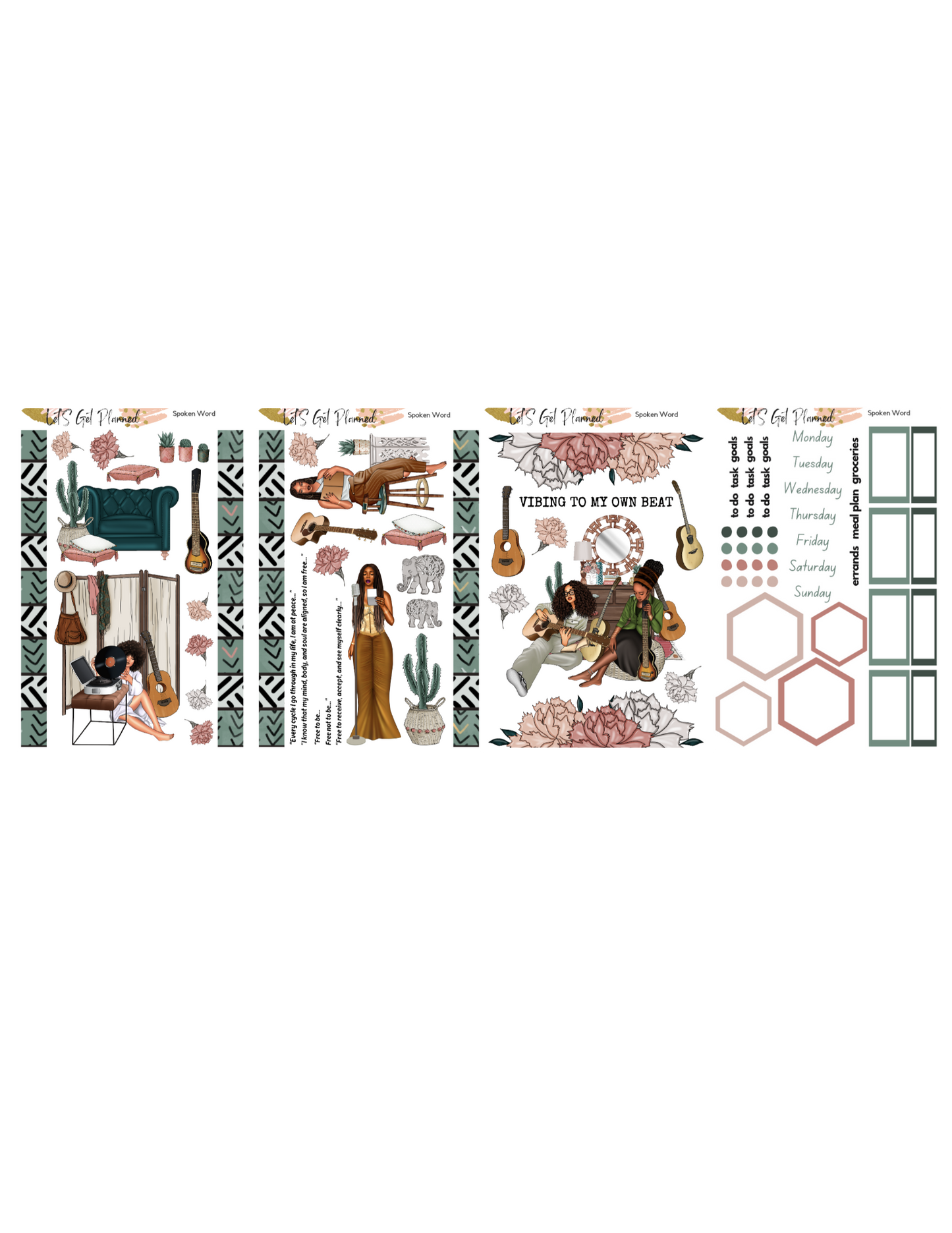 Spoken Word 3-pg Kit