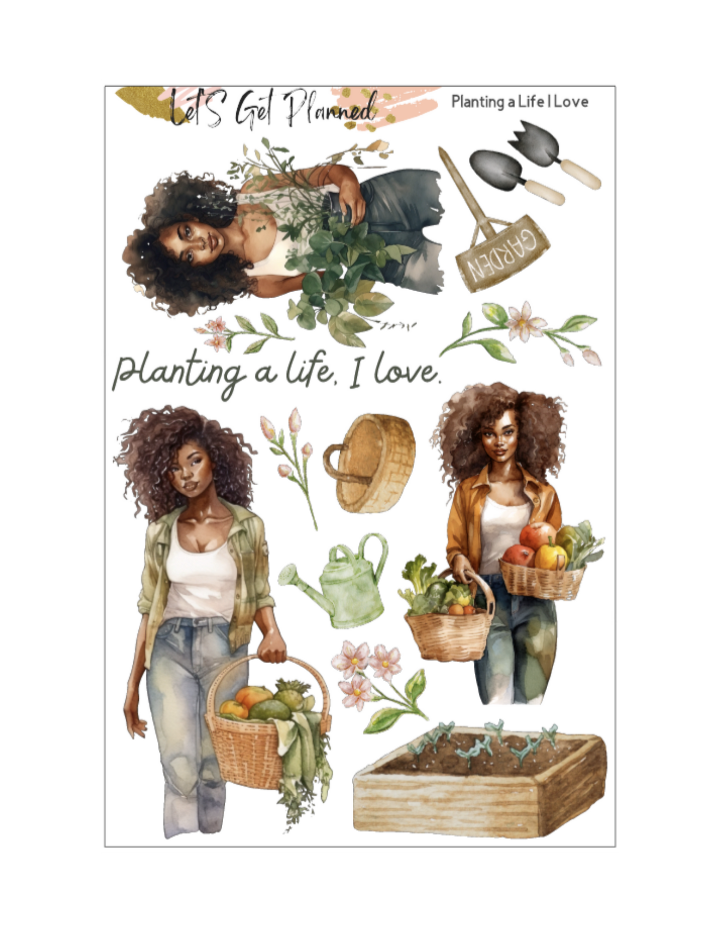 Planting a Life I Love 2-pg Kit