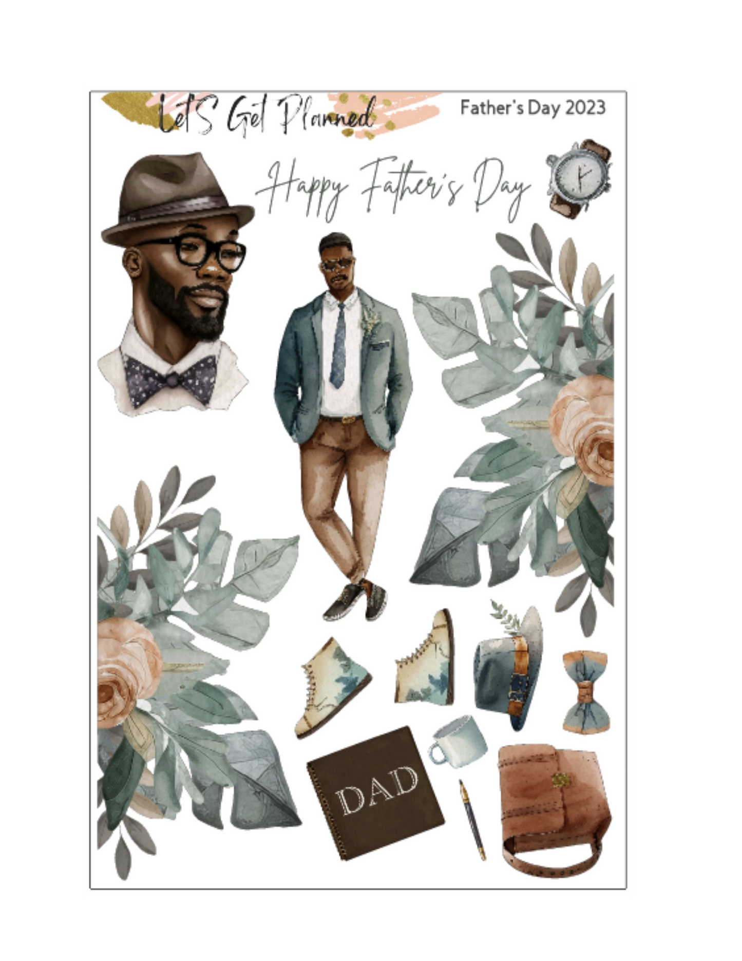 Father's Day 3-pg Kit