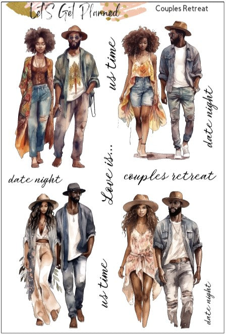 Couples Retreat 1-Pg Sticker Sheet