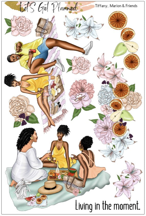 Tiffany, Marion, & Friends 3-pg Kit