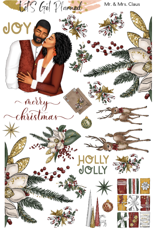 Mr. & Mrs. Claus 2023 3-pg Kit