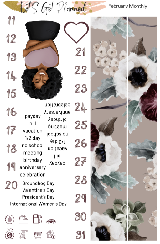 February 2024 Monthly 3-pg Kit