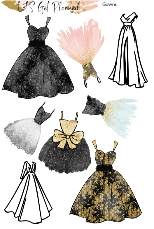 Gowns 2-pg Kit