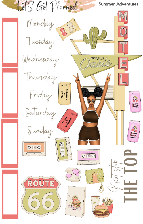 Summer Adventures 2-pg Kit