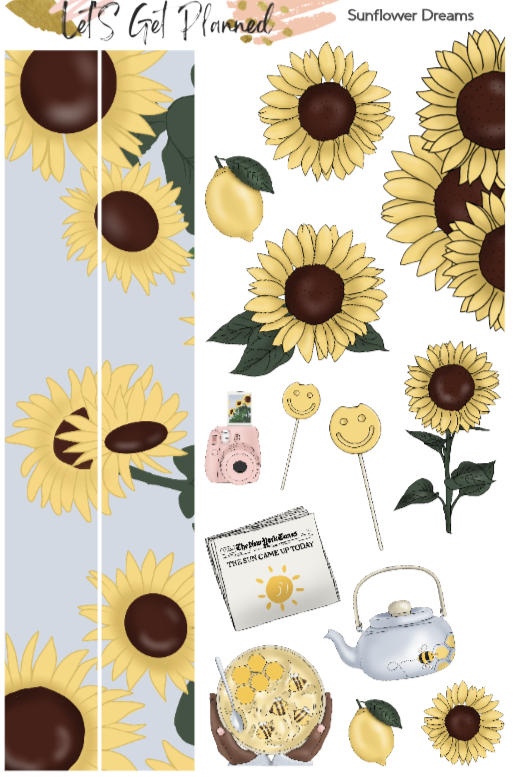 Sunflower Dreams 2-pg Kit