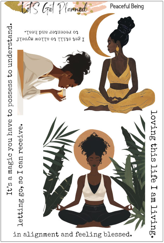 Peaceful Being 2-pg Kit