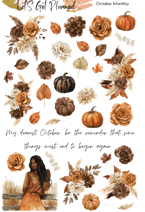October 2024 Monthly 3-pg Kit
