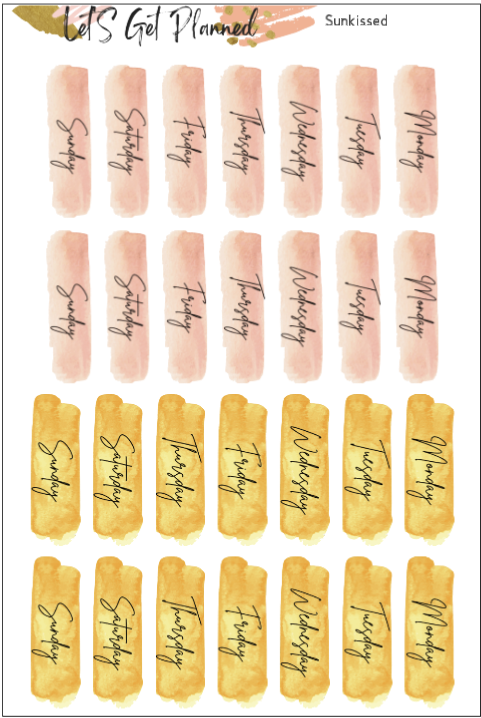 Sunkissed Dayheaders