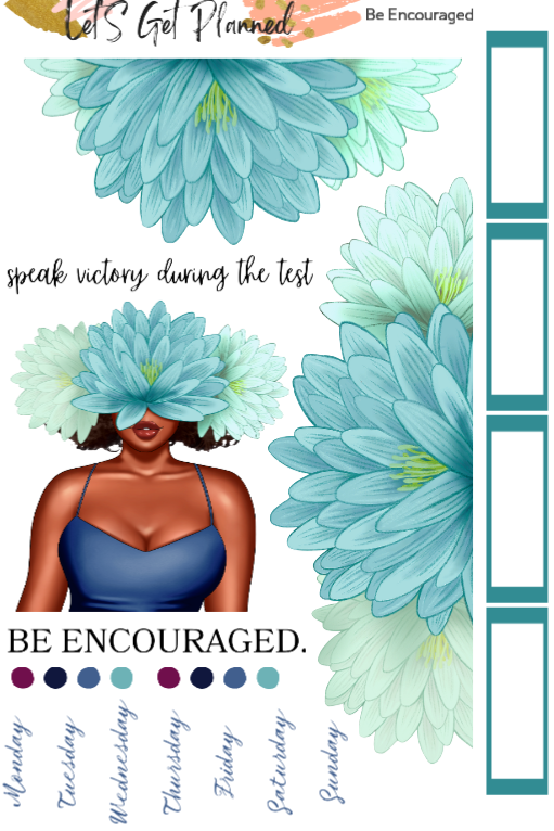Be Encouraged 2-pg Kit