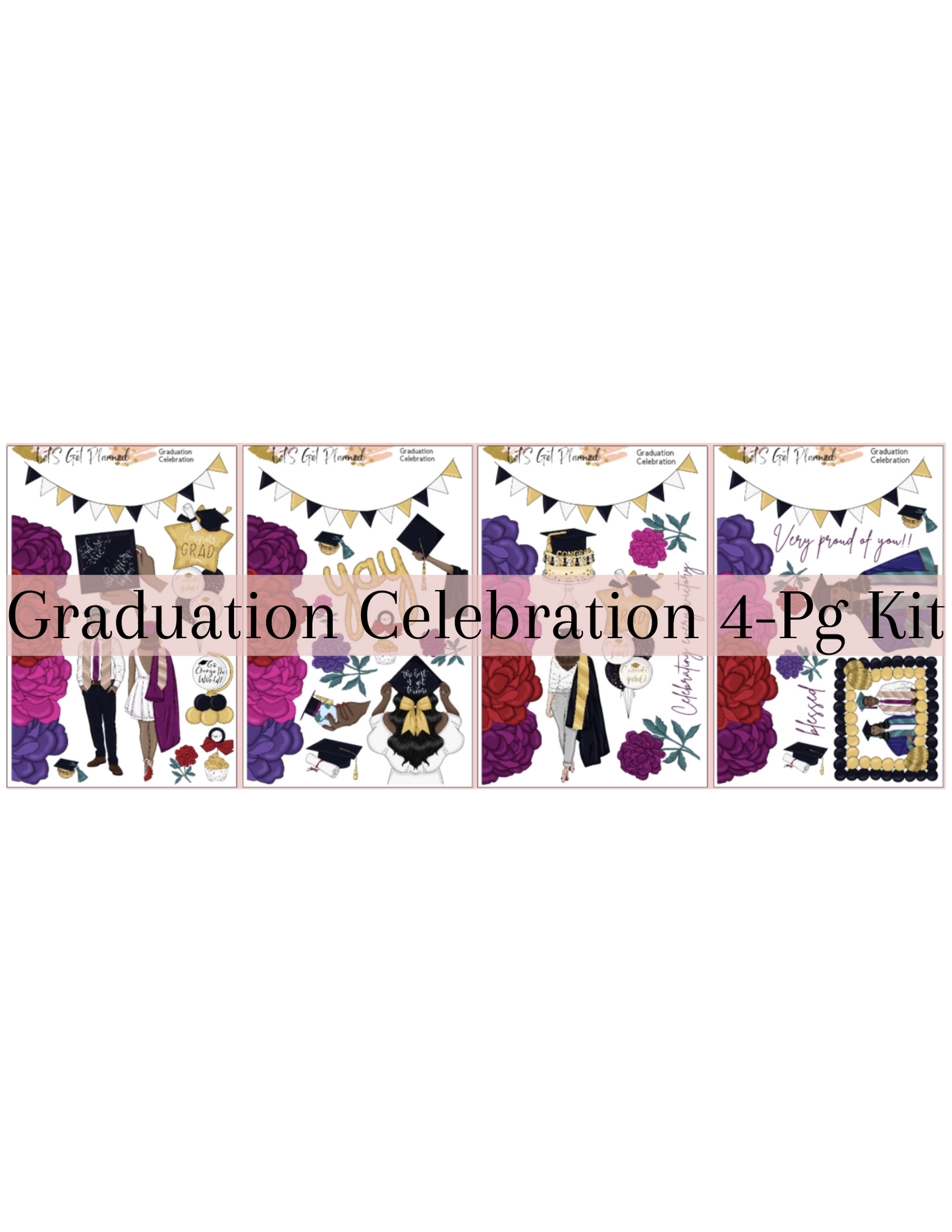 Graduation Celebration 4-Pg Kit