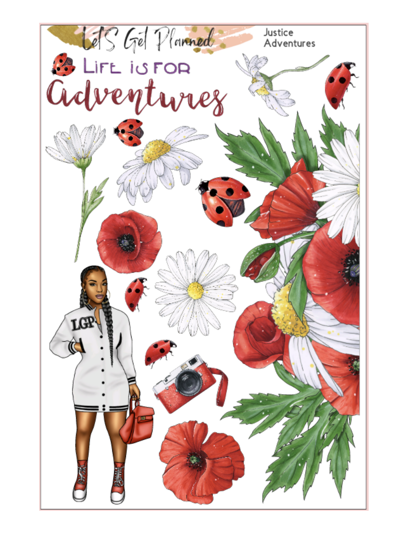 Justice Adventures 2-Pg Kit