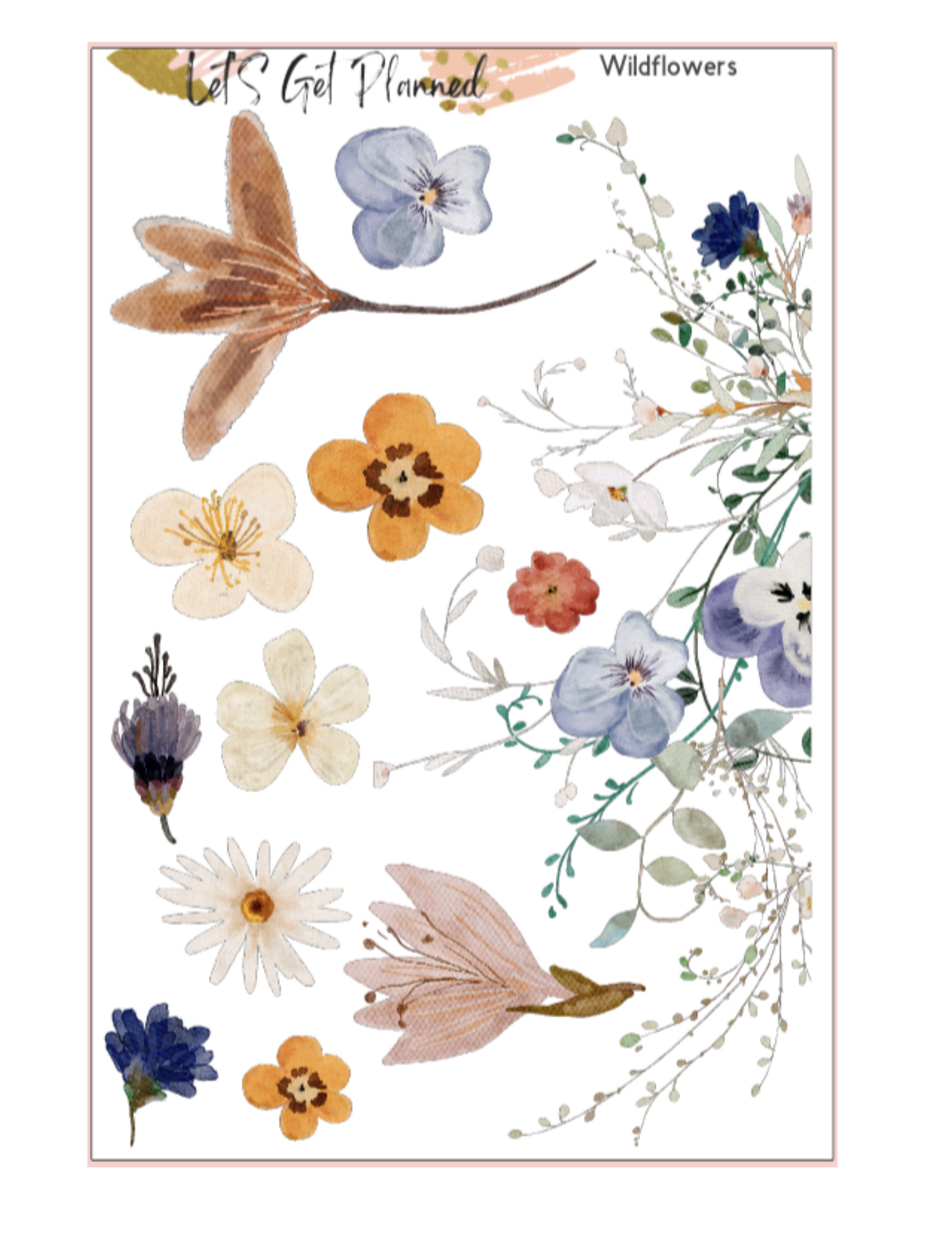 Wildflowers 2-Pg Kit