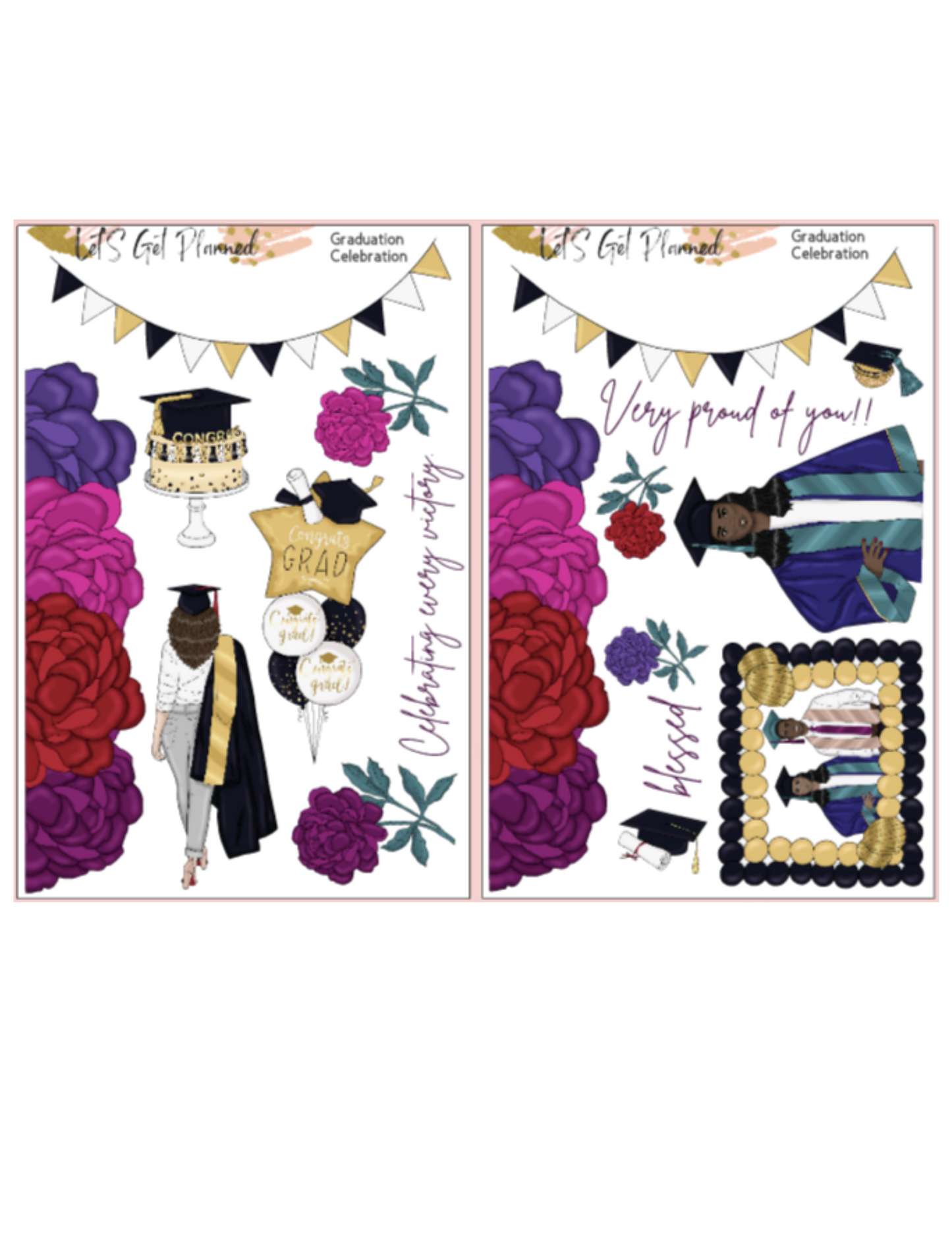 Graduation Celebration 4-Pg Kit