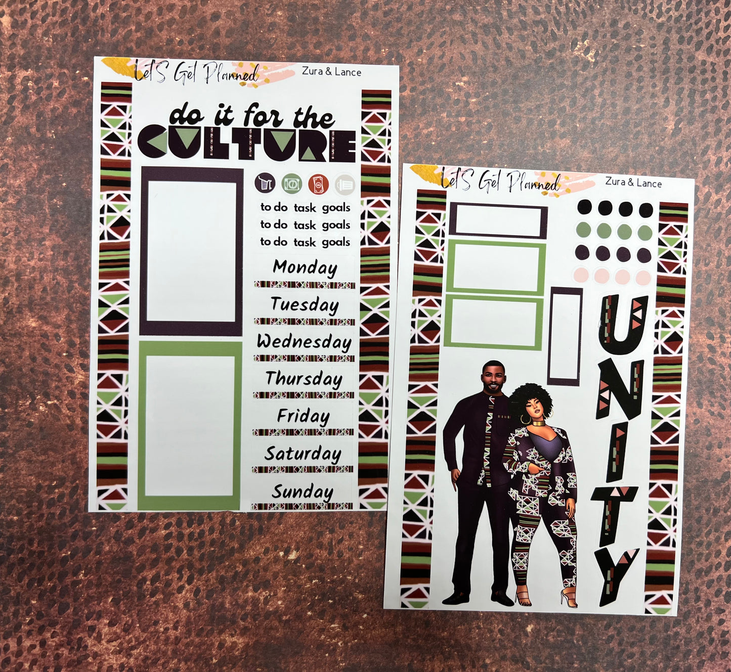 Zura & Lance 2-pg Kit