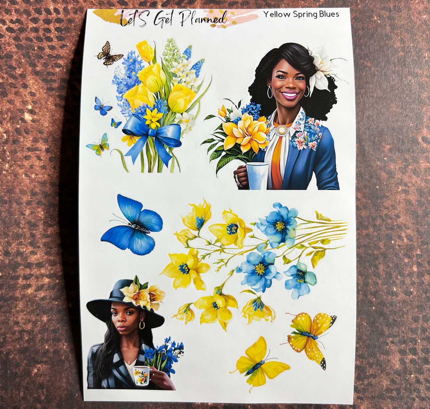 Yellow Spring Blues 4-pg Kit