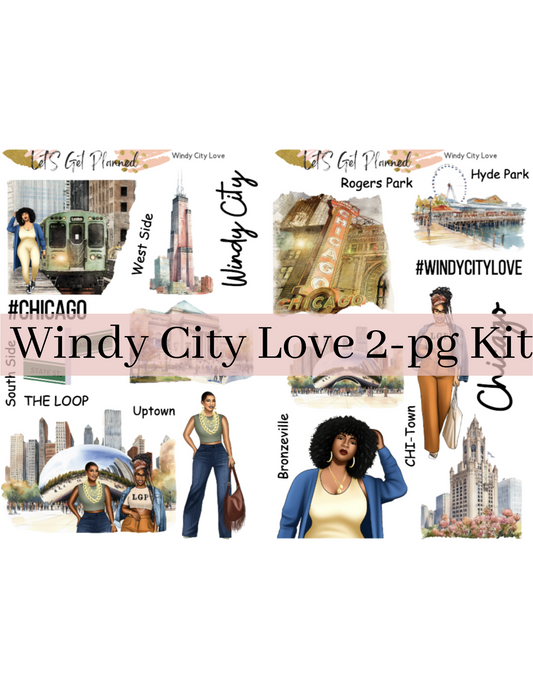 Windy City Love 2-pg Kit