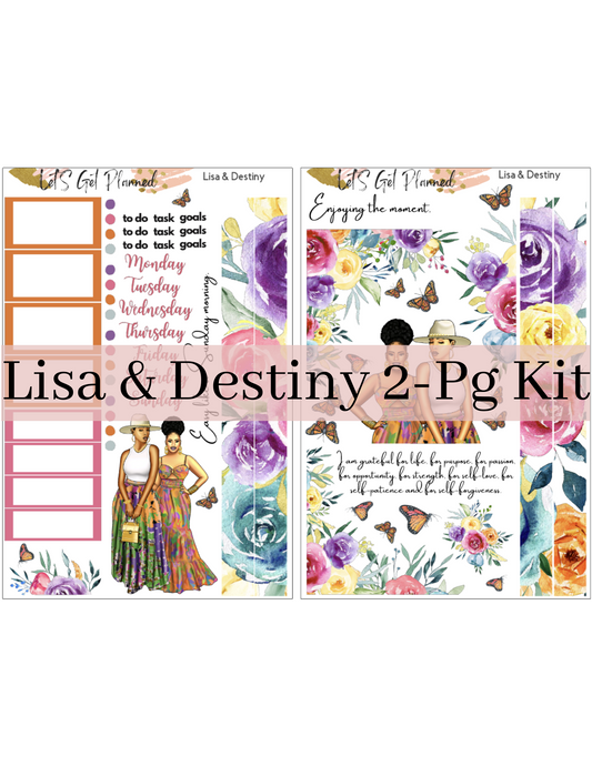 Lisa & Destiny 2-Pg Kit