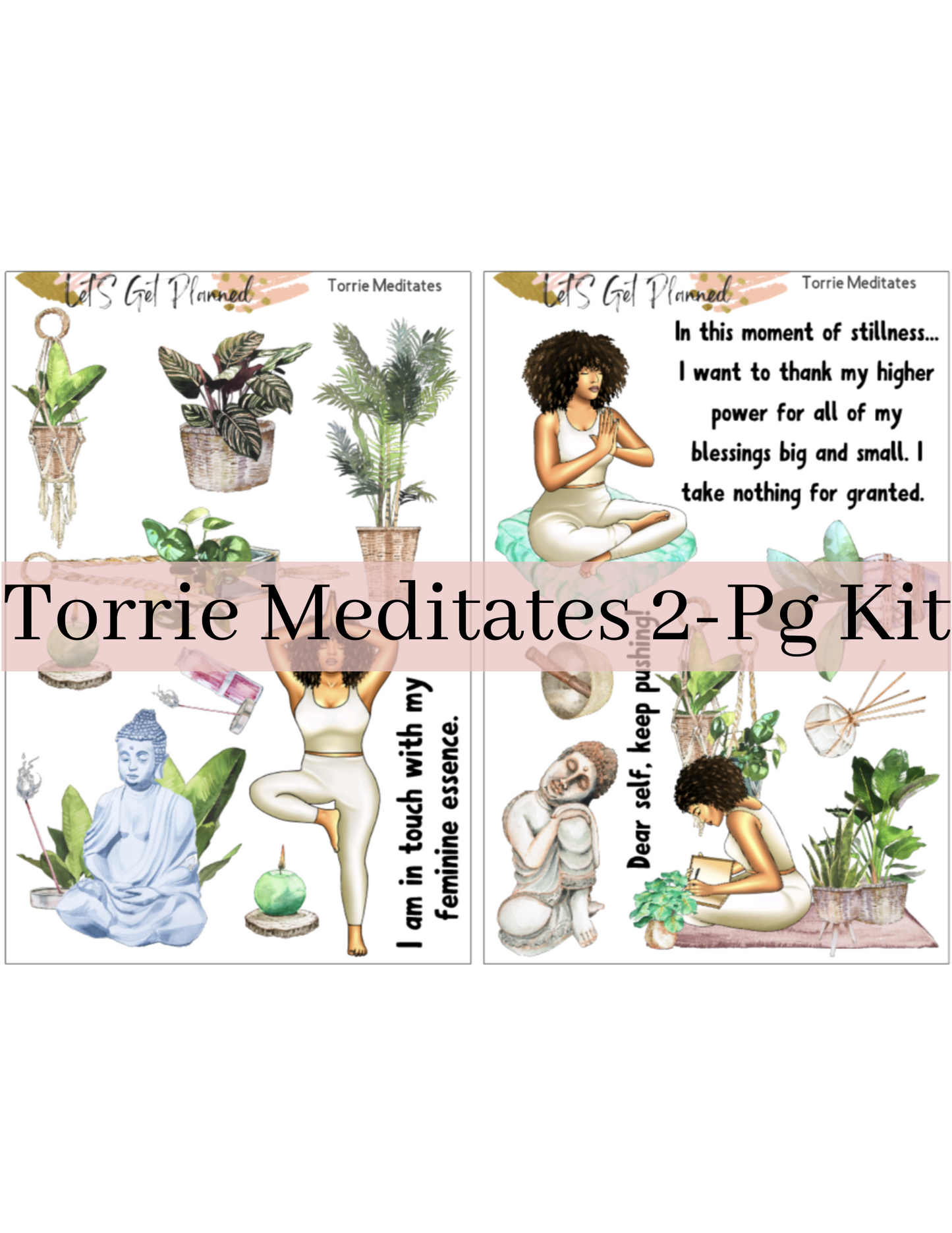 Torrie Meditates 2-pg Kit