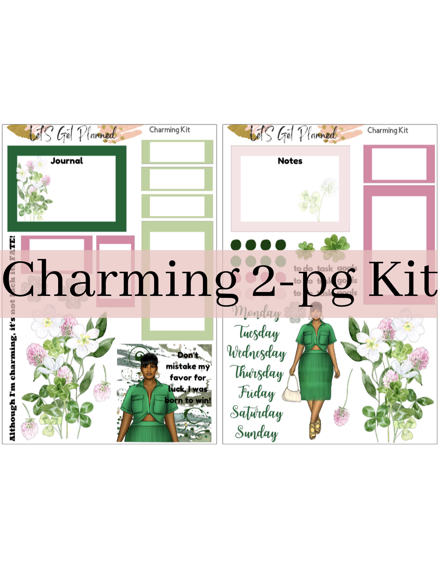 Charming 2-pg Kit