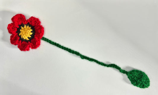 Handmade Crochet Daisy Bookmark | Black History Edition