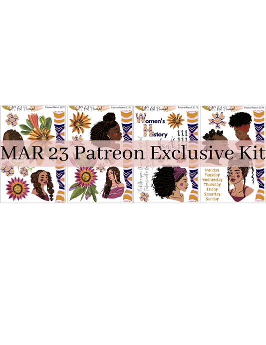 MAR 23 Patreon Exclusive Kit
