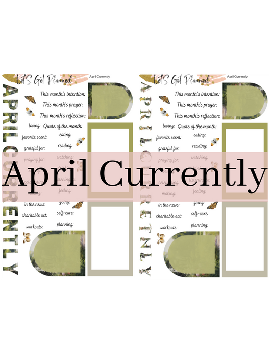 April Currently 1-pg Kit