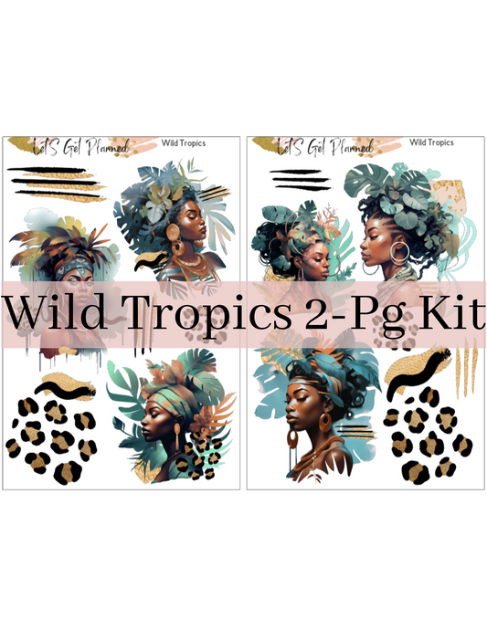 Wild Tropics 2-pg Kit