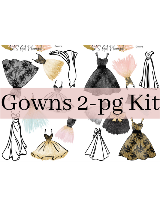 Gowns 2-pg Kit