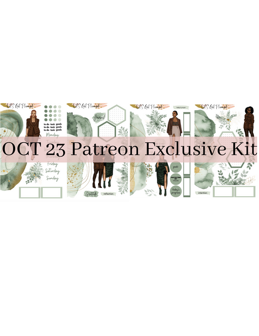 OCT 23 Patreon Exclusive Kit