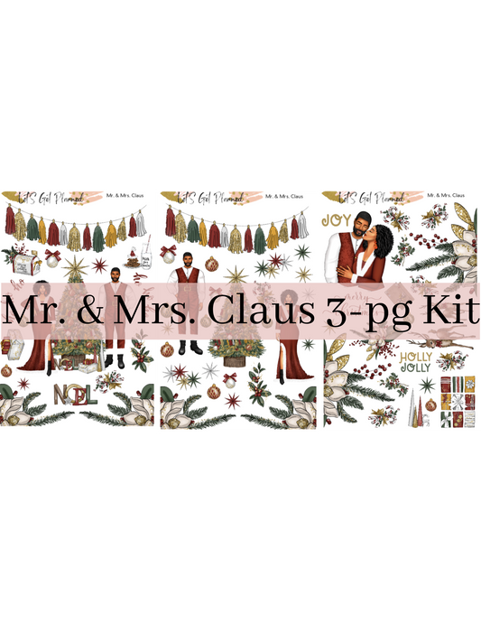 Mr. & Mrs. Claus 2023 3-pg Kit