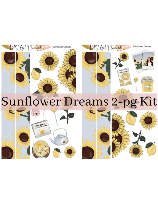 Sunflower Dreams 2-pg Kit