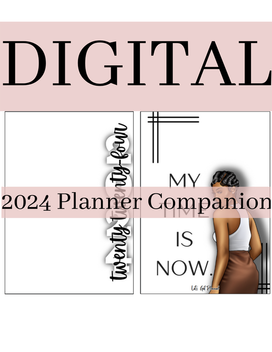 DIGITAL 2024 Planner Companion Inserts (NO PHYSICAL PRODUCT)