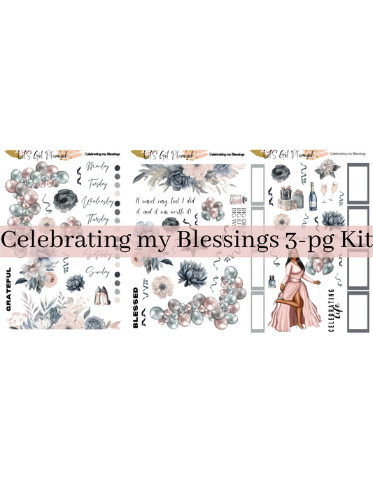 Celebrating my Blessings 3-pg Kit