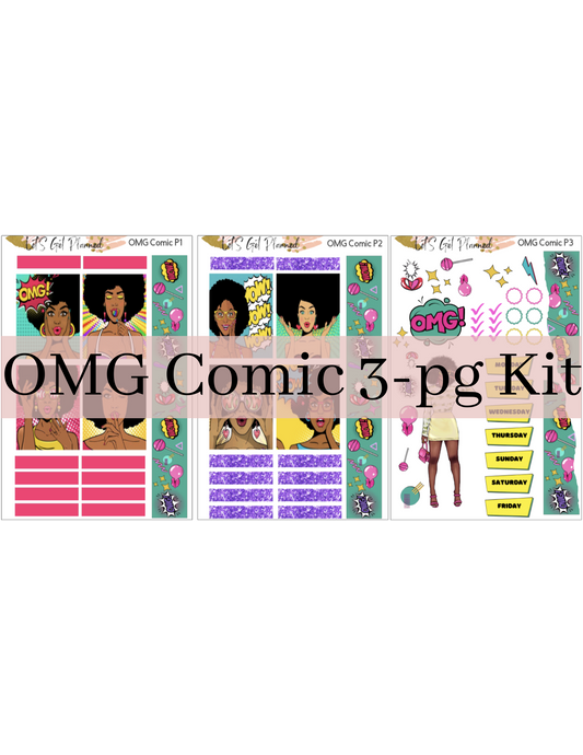 OMG Comic 3-pg Kit