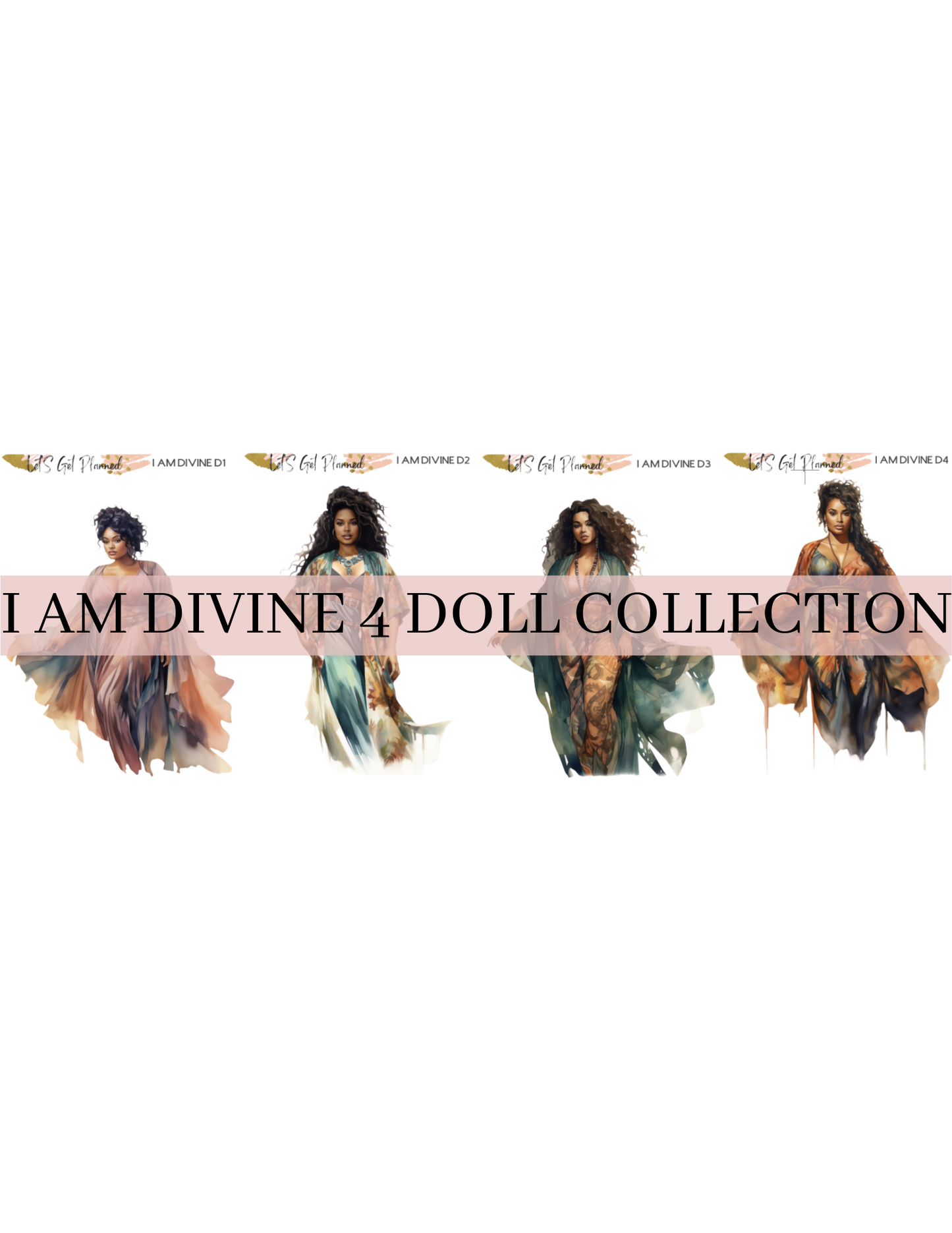 I AM DIVINE 4 DOLL Collection