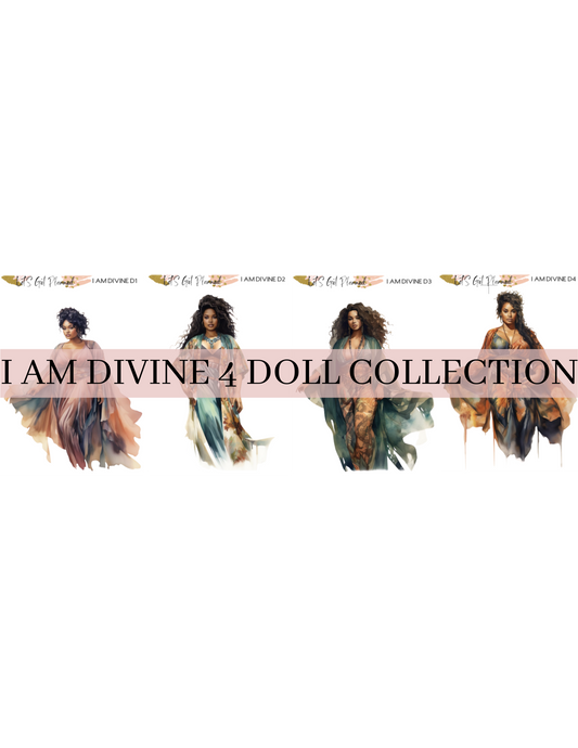 I AM DIVINE 4 DOLL Collection