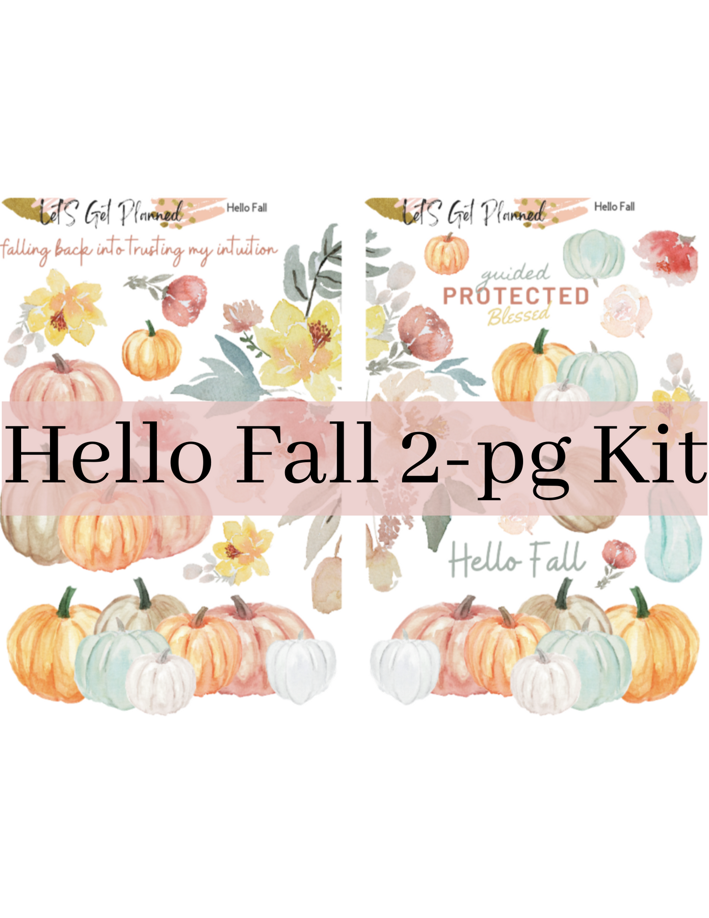 Hello Fall 2-pg Kit