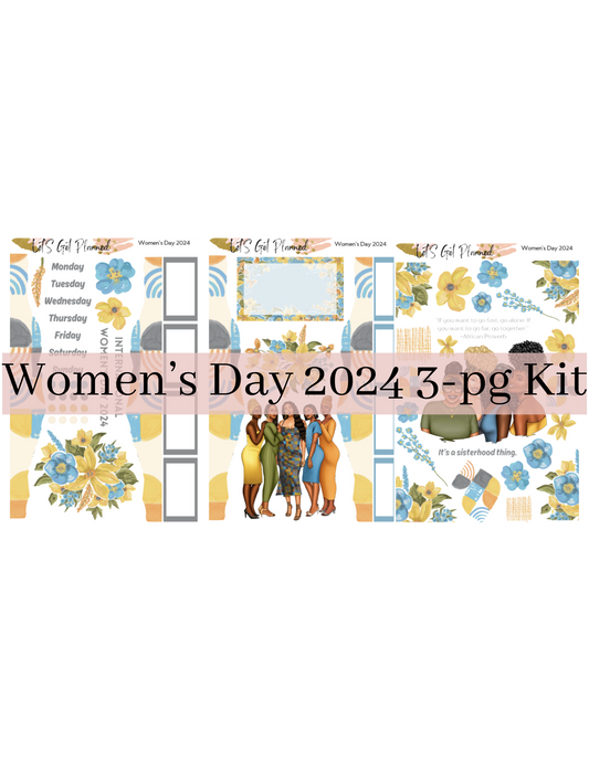 Women's Day 2024 3-pg Kit