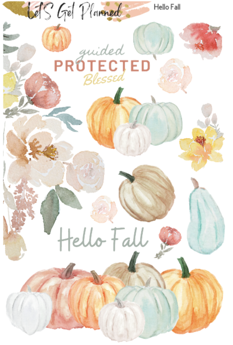 Hello Fall 2-pg Kit