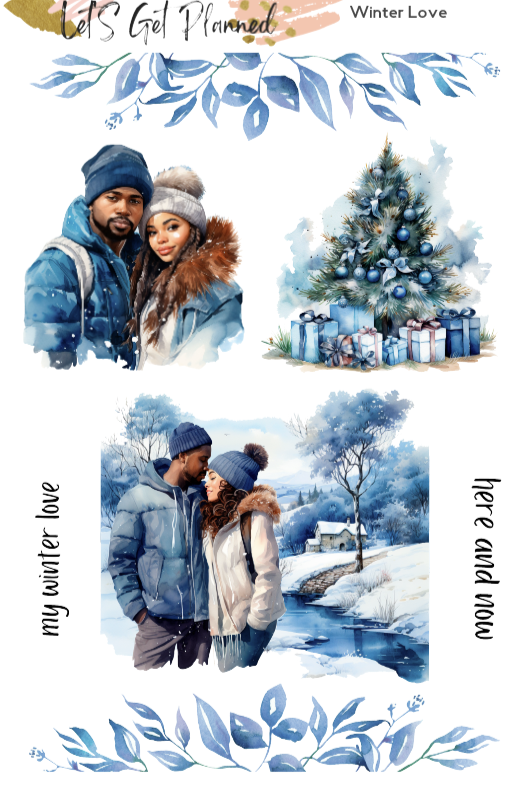 Winter Love 2-pg Kit