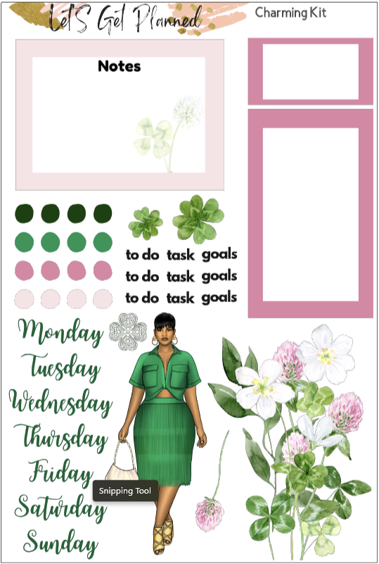 Charming 2-pg Kit