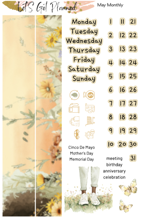 May 2024 Monthly 3-pg Kit