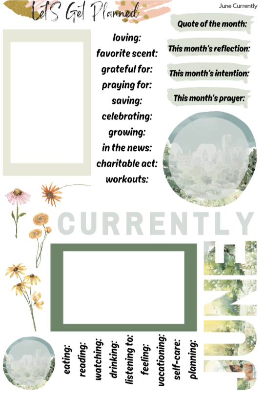 June Currently 1-pg Kit