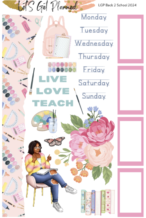 LGP BACK 2 SCHOOL 4-Pg Kit