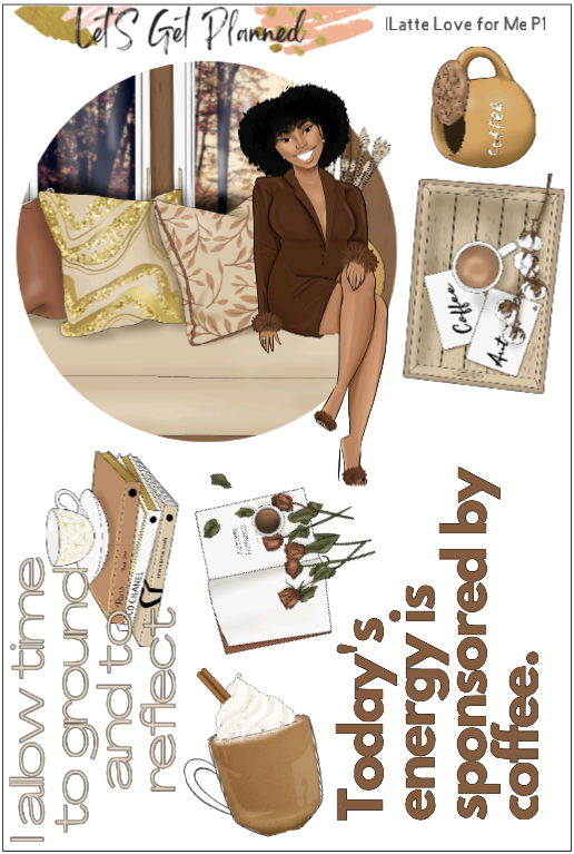 Latte Love for Me 2-pg Kit