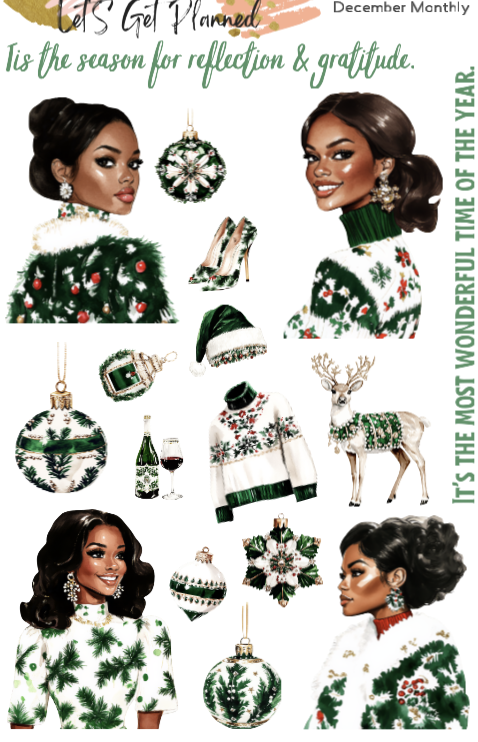 NEW!!! December Monthly 4-pg Kit